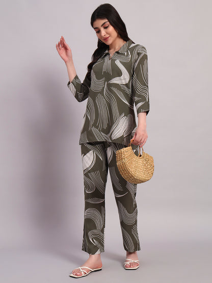 Griseus Co Ord Rayon Set