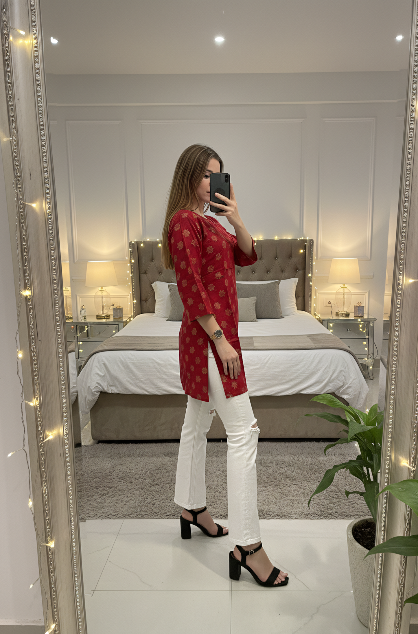 Cairo Printed Short Kurti