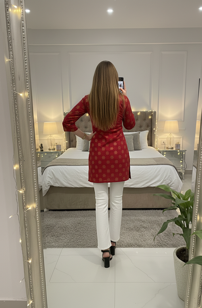 Cairo Printed Short Kurti